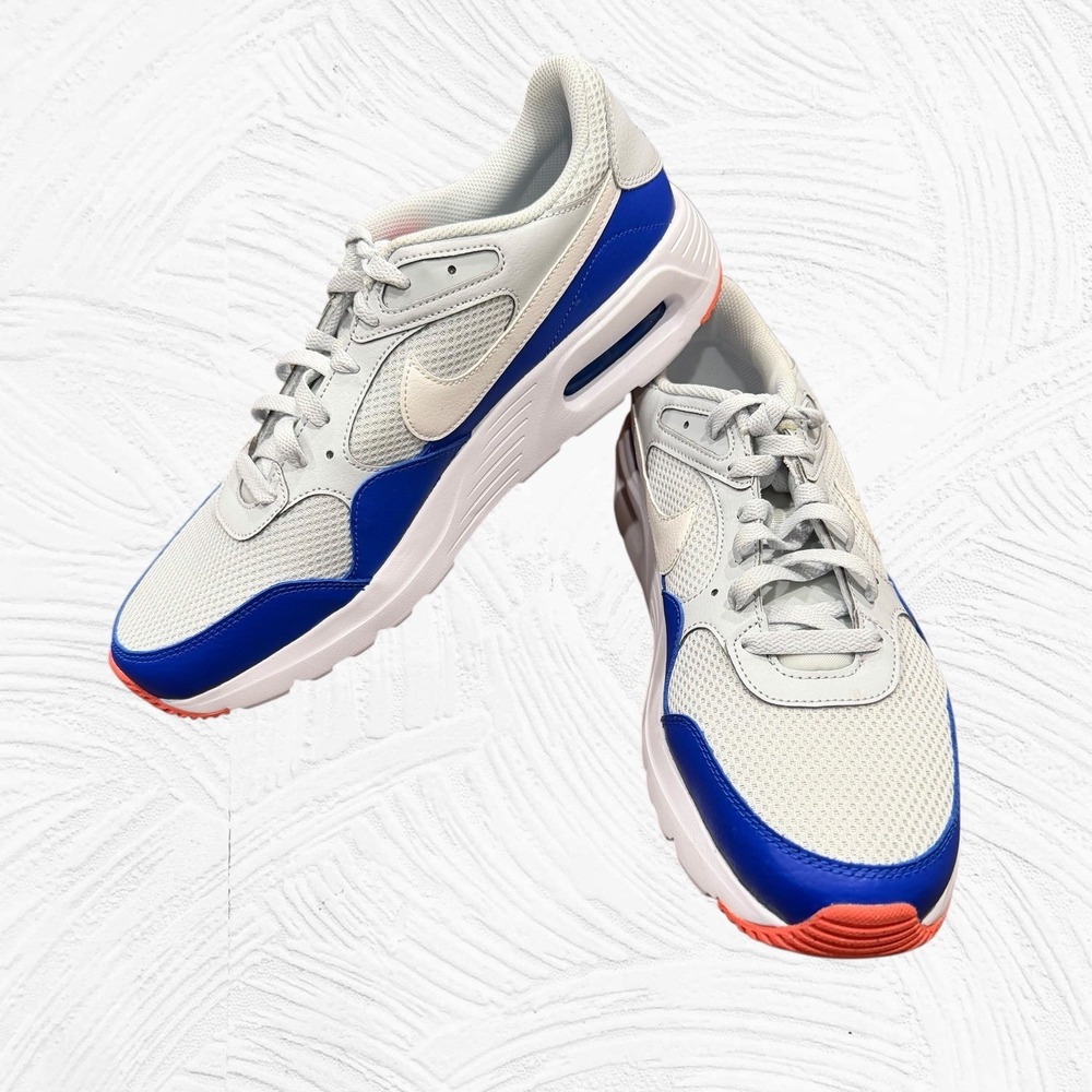 NIKE Air Max SC Pure Platinum Racer Blue CW4555 004 Men's 11M NWOB